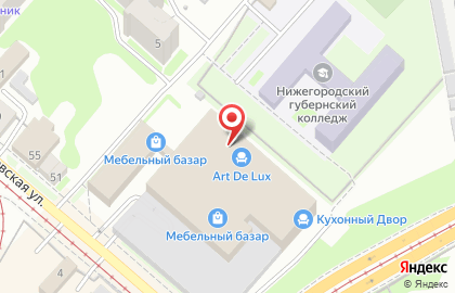 Салон электрических каминов на Гордеевской улице на карте