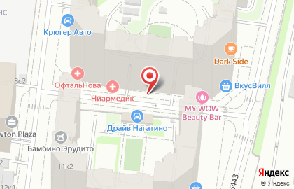 Экскурсионное бюро Moscow Excursion на проезде 1-ом Нагатинском на карте
