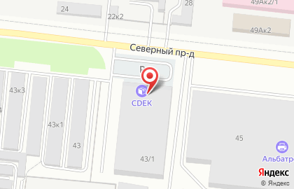 Служба экспресс-доставки Сдэк на площади Карла Маркса на карте