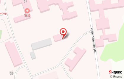 Областной клинический психоневрологический диспансер на Лесной на карте