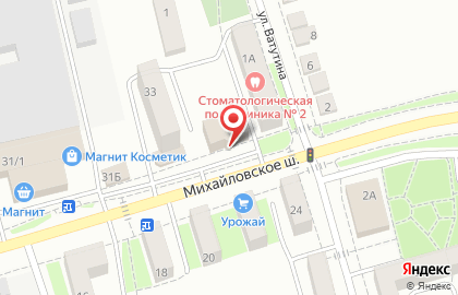 Магазин правильных продуктов Фермер на Михайловском шоссе на карте