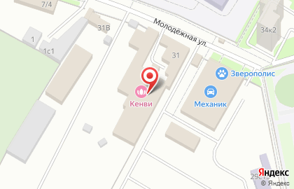 Экспертно-оценочная компания Аэнком на Молодёжной улице на карте