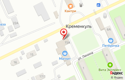 Магазин-перекусочная Таврия на улице Ленина, 15А на карте