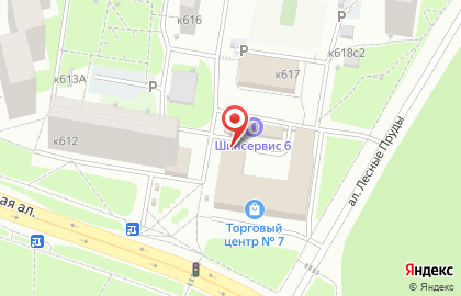 Магазин зоотоваров Живой Мир на карте