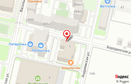 VIP-клуб Андреевский на карте