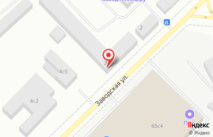 Торговая компания ЛИК на Заводской улице на карте