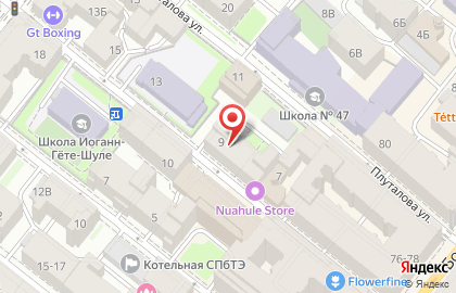 Салон красоты Selfie на Петроградской на карте
