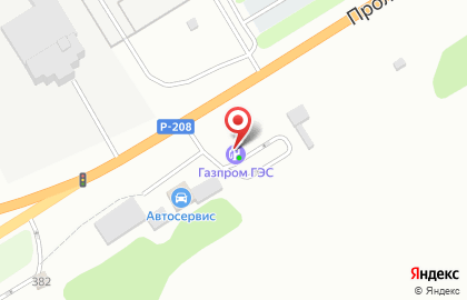 АГЗС Газпром на Пролетарской улице на карте