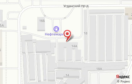Мастерская по ремонту автостекол в Угданском проезде, 14А/1 на карте