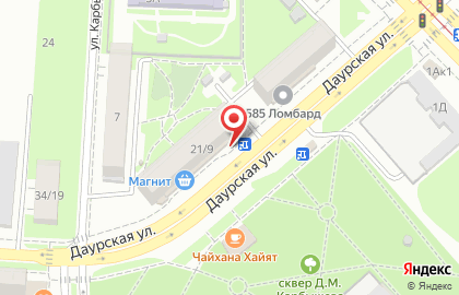 Магазин овощей и фруктов Фруктовый рай на улице Карбышева на карте