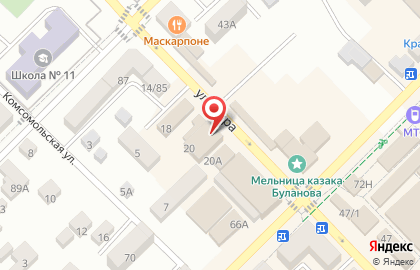 Супермаркет Пятерочка в Ростове-на-Дону на карте