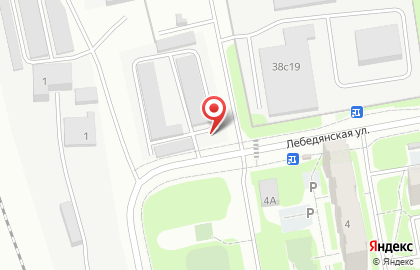 Автостоянка Мгса на Лебедянской улице на карте