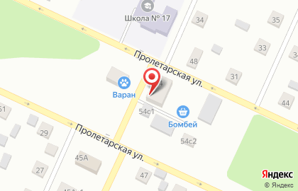 Парикмахерская Family на Пролетарской улице на карте