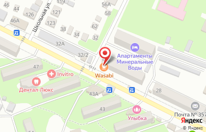 Магазин японской кухни Wasabi sushi на карте