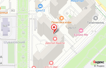 Ателье Эталон на Ломоносовском проспекте на карте