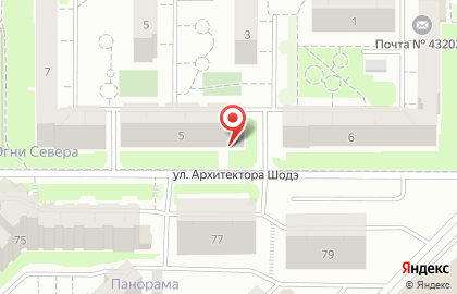 Городская больница №2 в Ленинском районе на карте