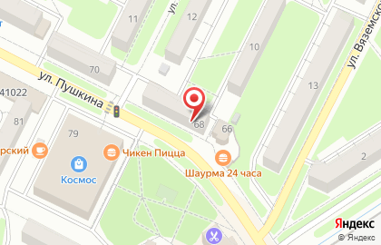 КПРФ в Брянске на карте