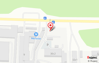 Шиномонтажная мастерская в Твери на карте