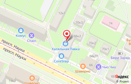 Халяльная лавка Халяльная лавка на Академической на карте