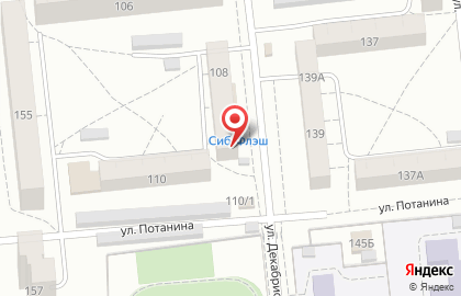 Парикмахерская Локон на улице Декабристов на карте