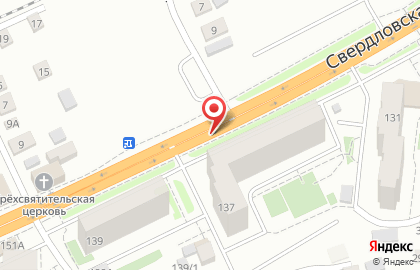 АБ-trans на Свердловской улице на карте