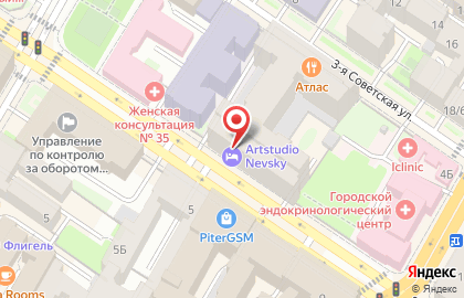 LINKS apartments на карте