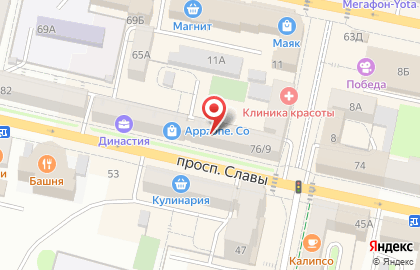 Торгово-монтажная компания Окна-Центр на проспекте Славы на карте