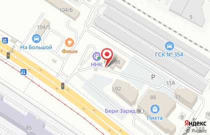 Автомагазин Всё в Железнодорожном районе на карте