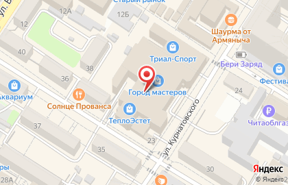Магазин Замки+ на улице Курнатовского на карте