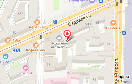 Управление МВД России по Адмиралтейскому району Следственное управление на карте