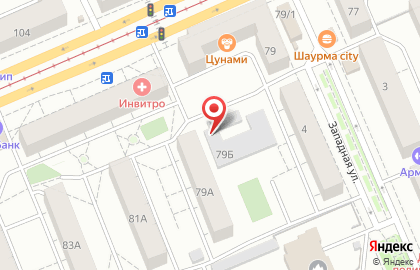 Компания по производству светодиодной рекламы, бегущих строк и экранов а лэд в Кировском районе на карте