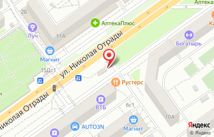 Магазин молочной продукции Волжаночка в Тракторозаводском районе на карте
