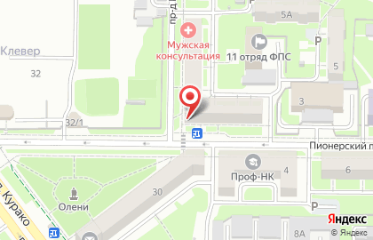 Отдел по вопросам миграции Управления МВД России по г. Новокузнецку на карте