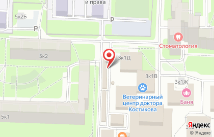 Магазин овощей и фруктов на Петергофском шоссе, 3г к1 на карте