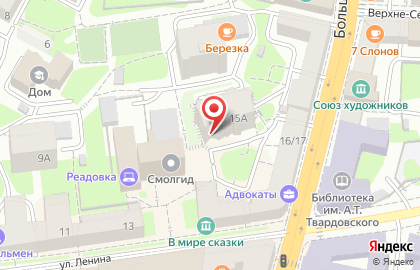 Стиль на улице Ленина на карте
