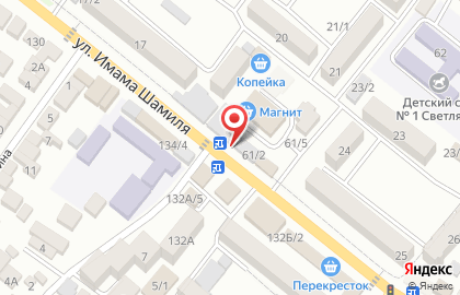 Салон сотовой связи МТС в Буйнакске на карте