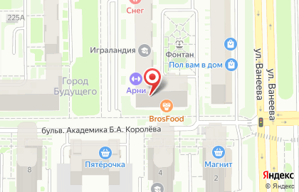 Парикмахерская София в Нижнем Новгороде на карте