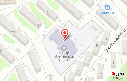 Центр образования Эврика в Петропавловске-Камчатском на карте