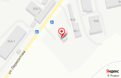 Хостел Версаль на улице Лермонтова на карте