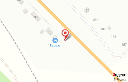 Автомойка Гараж на Первомайской улице на карте