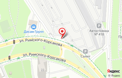 Шиномонтажная мастерская Автозабота в Юрловском проезде на карте