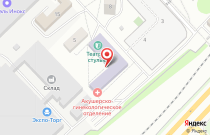 Театр На стульях на карте