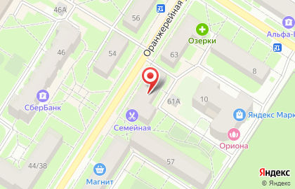 Сеть алкомаркетов Калейдоскоп напитков мира в Петродворцовом районе на карте