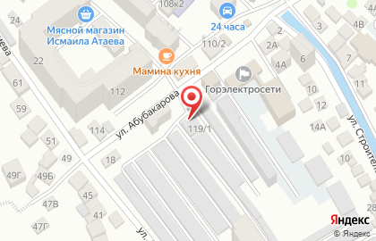 Магазин автозапчастей в Махачкале на карте