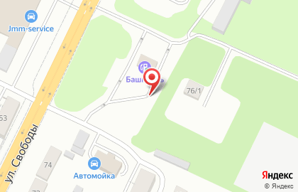 АЗС, ОАО Башкирнефтепродукт на улице Свободы на карте