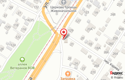 Магазин Баррель в Центральном районе на карте