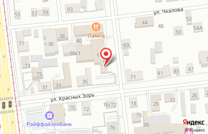 Автомойка H2O в Центральном районе на карте