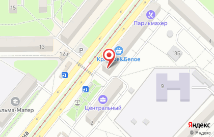 Алкогольный магазин Виноград в 8-ом микрорайоне на карте