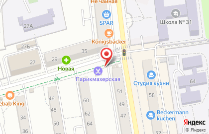 Пресса на Пролетарской улице на карте