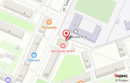 Магазин Фрукты и овощи на улице Тукаева на карте